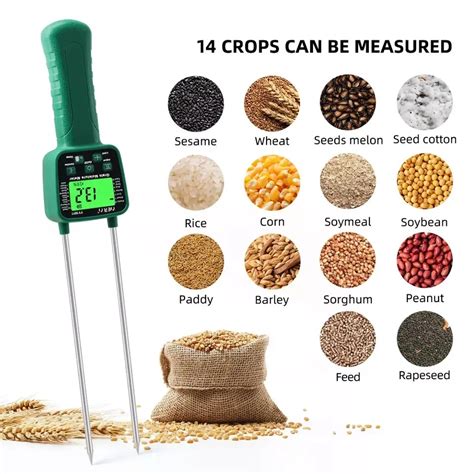 moisture meter for paddy